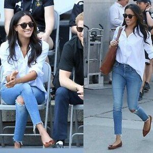 MOTHER Looker Ankle Fray in Graffiti Gal